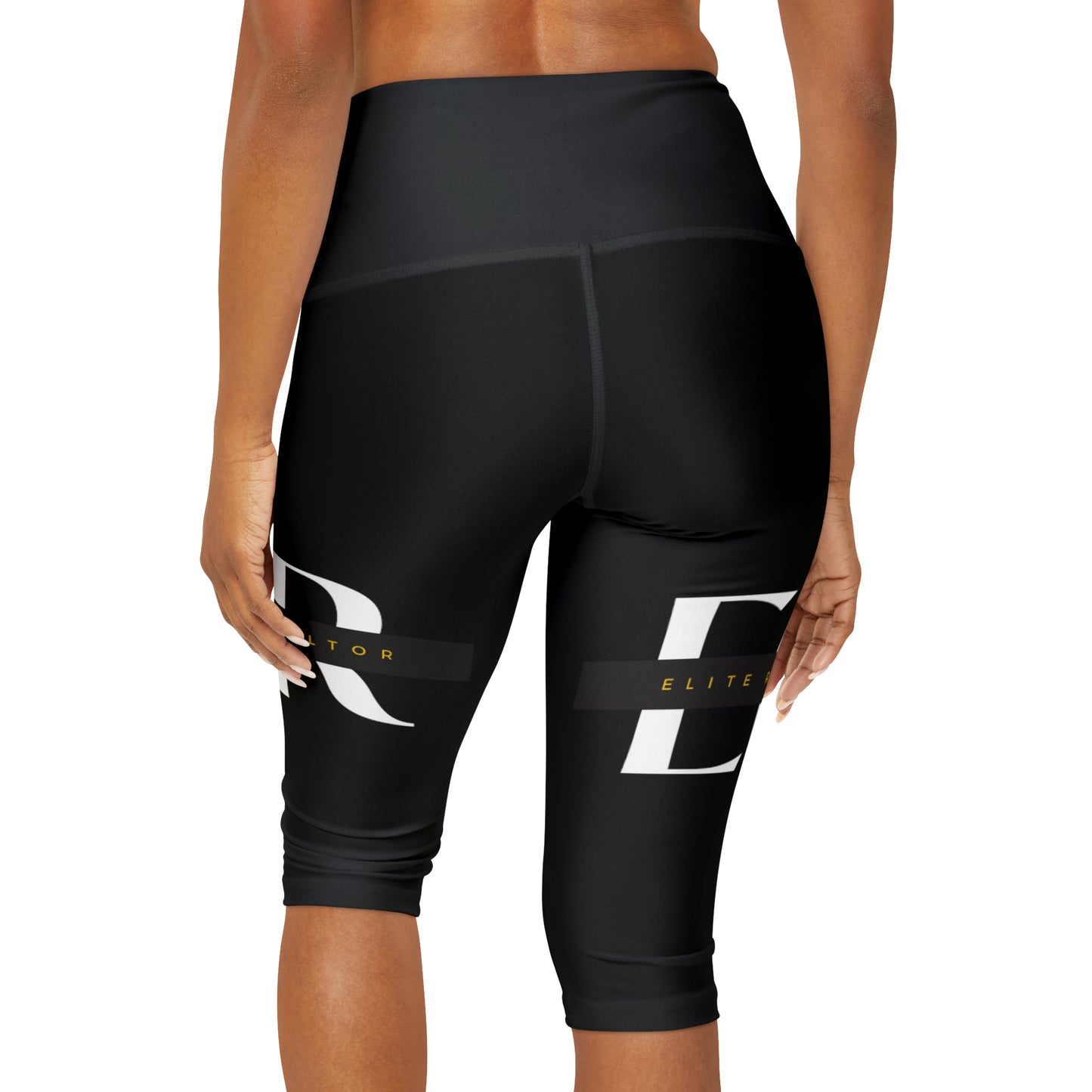 Elite Realtor Yoga Capri Leggings (AOP)