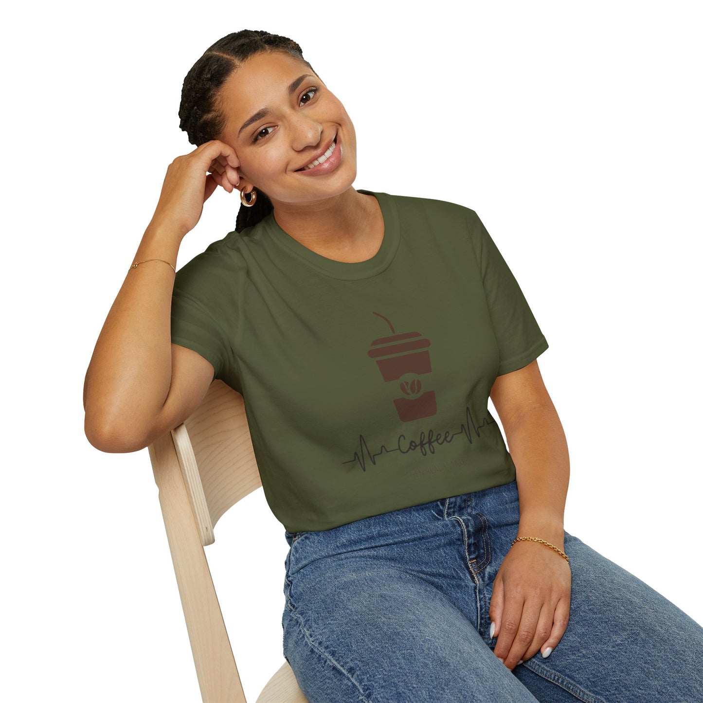 Cofee Then Real Estate Unisex Softstyle T-Shirt