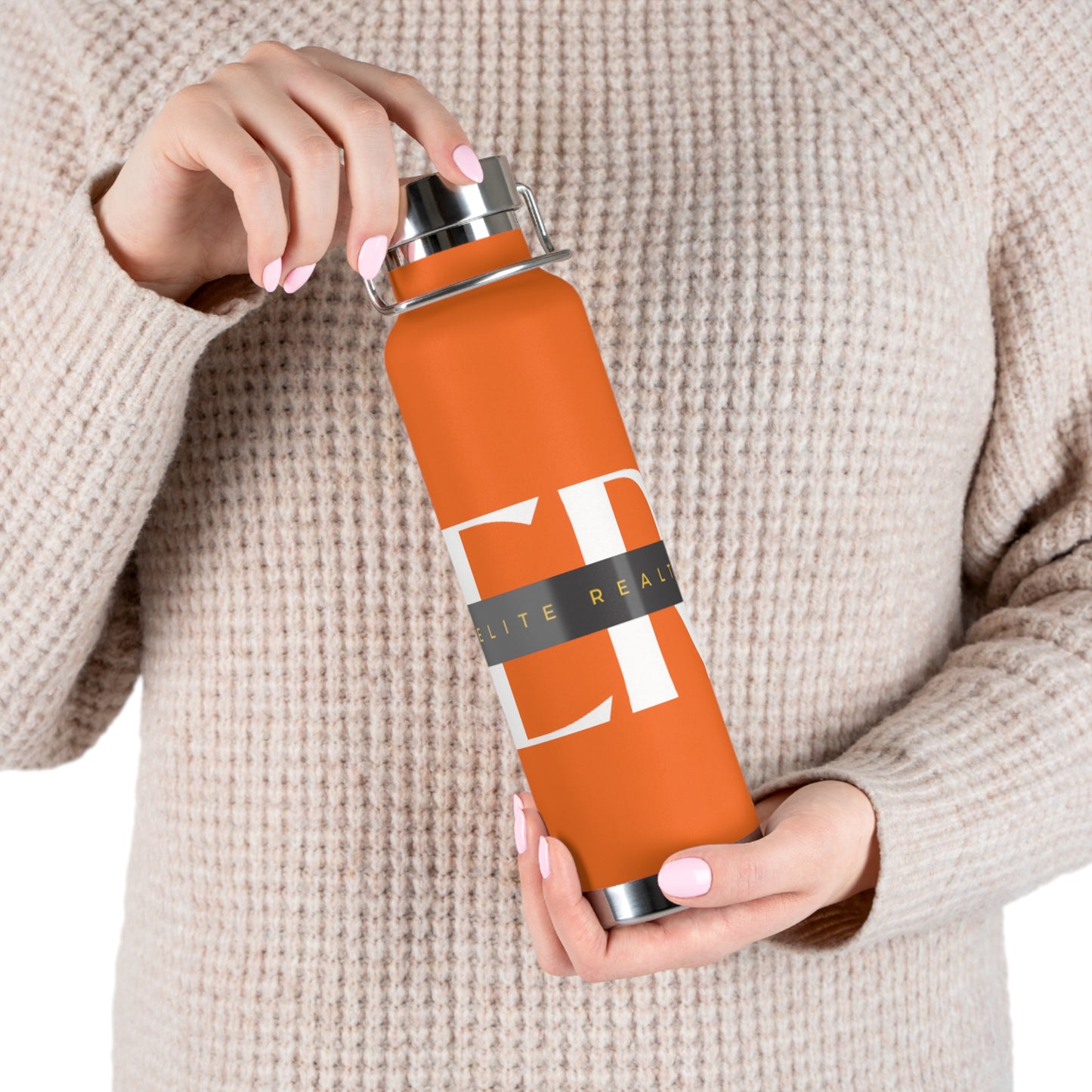 Elite Realtor Copper Vacuum Insulated Bottle, 22oz