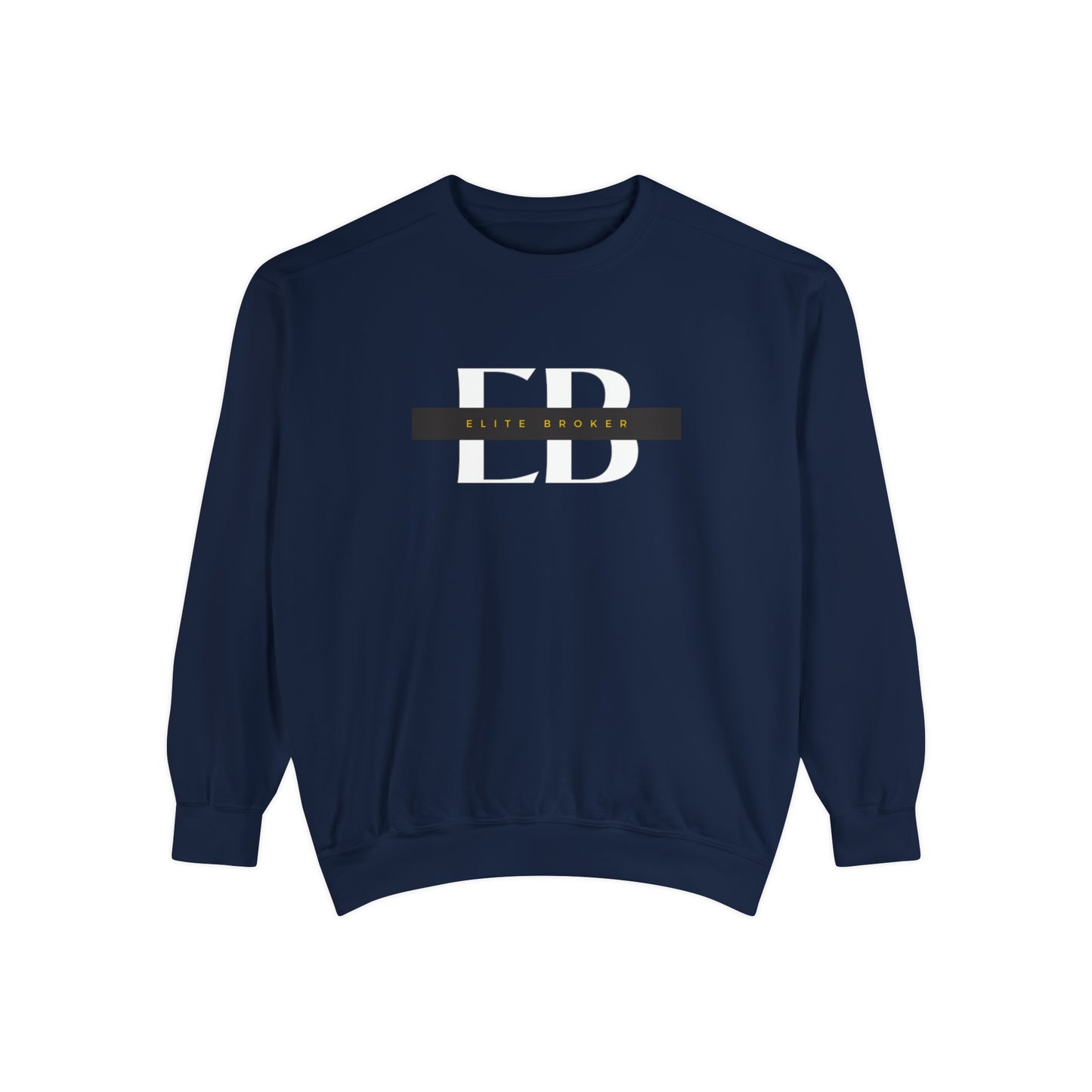 Elite Broker Unisex Garment-Dyed Sweatshirt