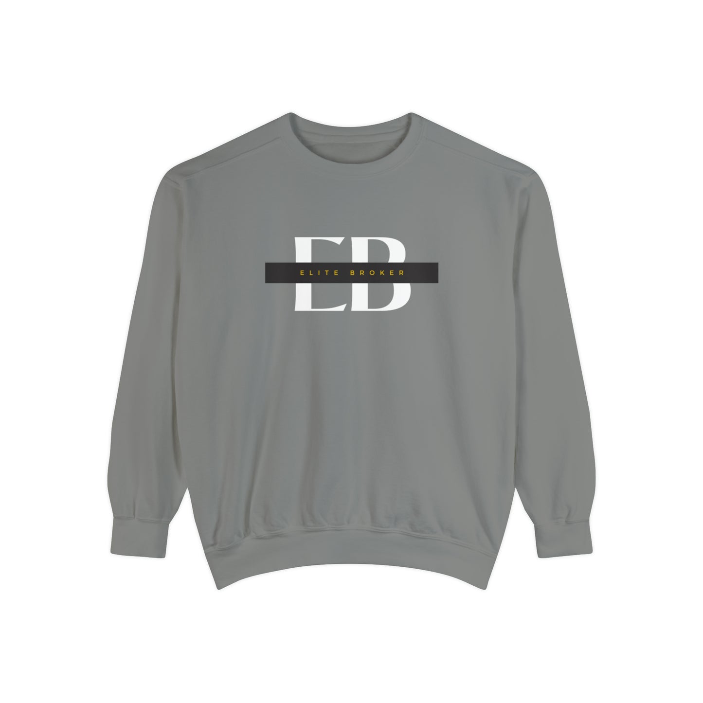 Elite Broker Unisex Garment-Dyed Sweatshirt