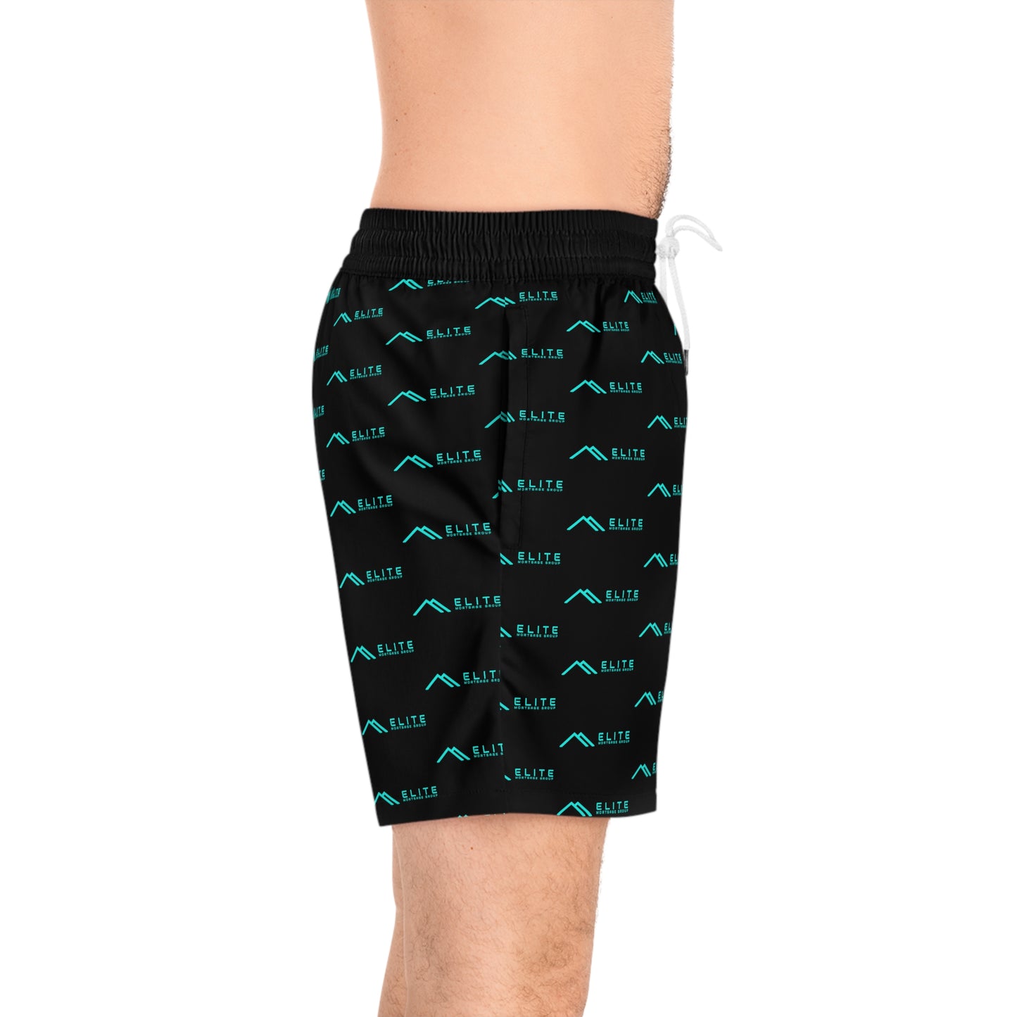 Elite Men's Mid-Length Swim Shorts (AOP)