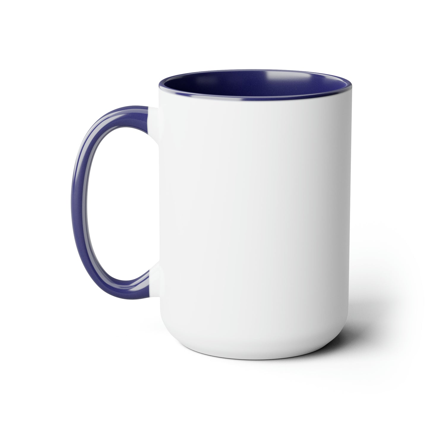 Coffee Then Mortgages Two-Tone Coffee Mugs, 15oz