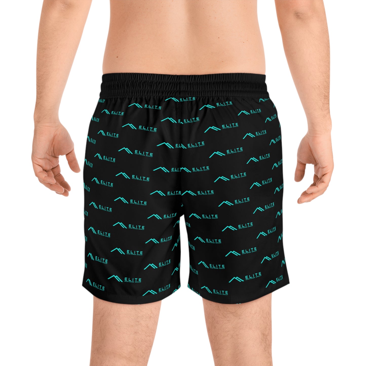 Elite Men's Mid-Length Swim Shorts (AOP)