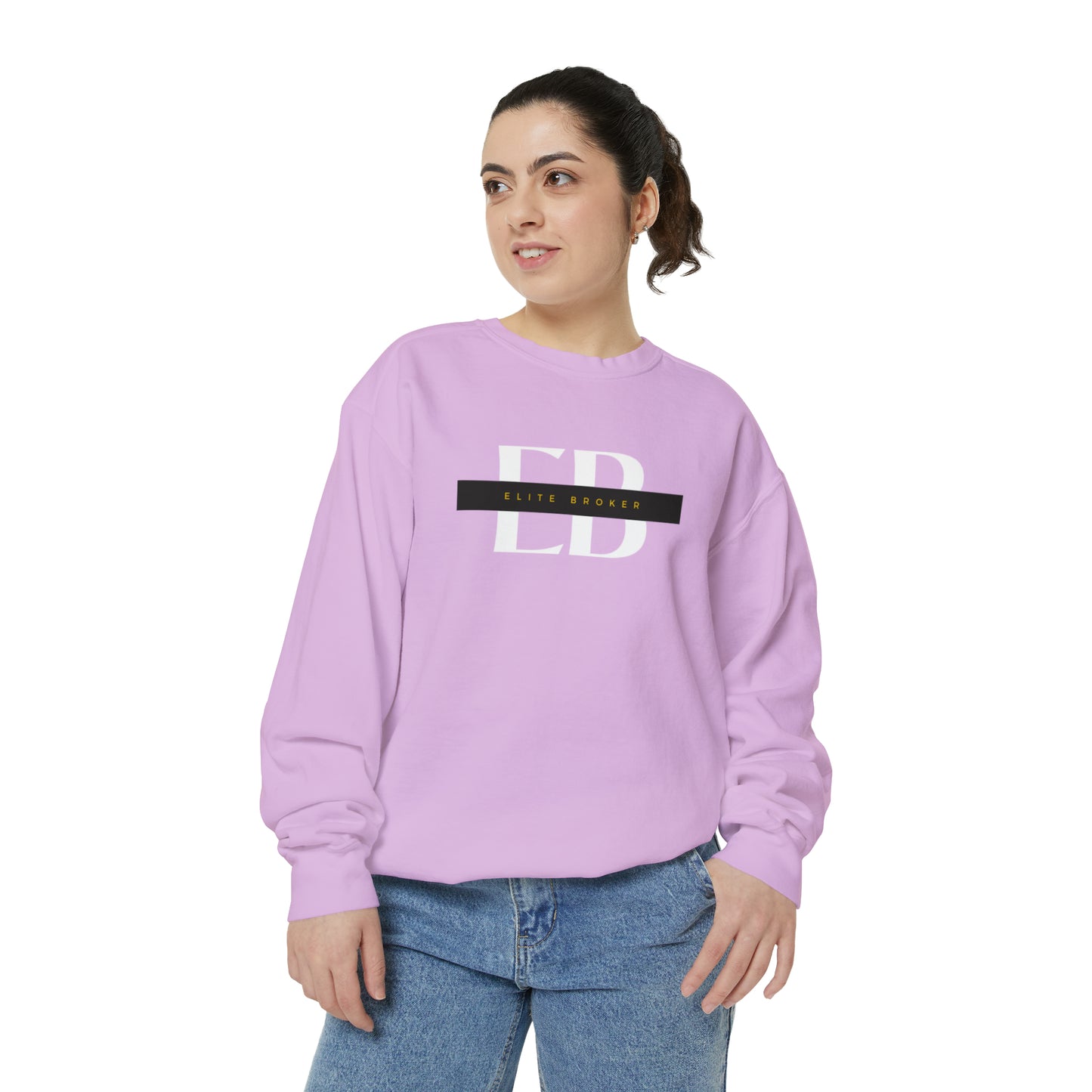 Elite Broker Unisex Garment-Dyed Sweatshirt