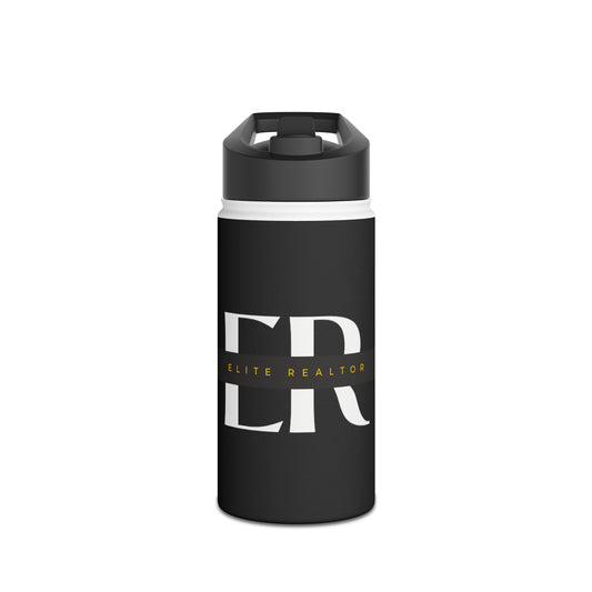 Elite Realtor Stainless Steel Water Bottle, Standard Lid