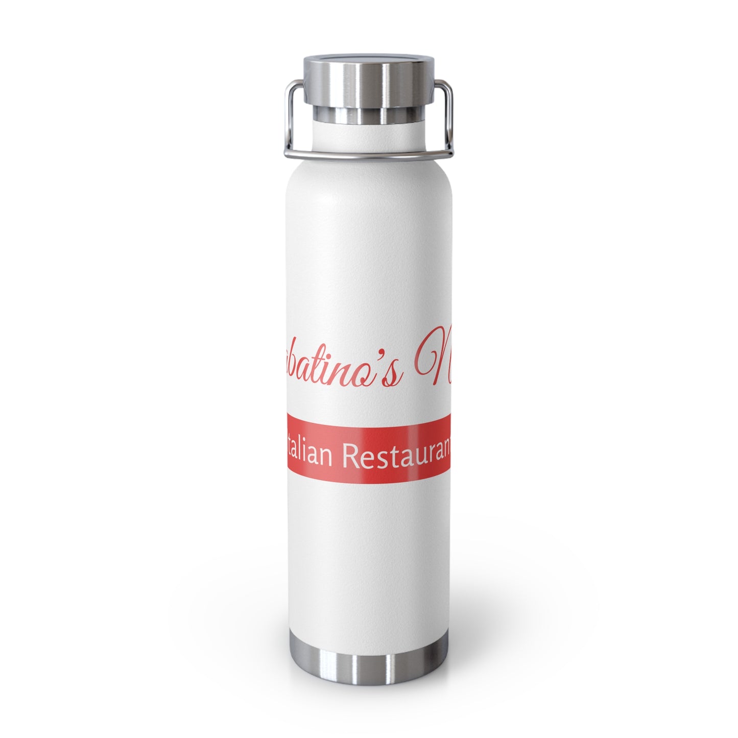 Sabatinos North Derry NH Copper Vacuum Insulated Bottle, 22oz