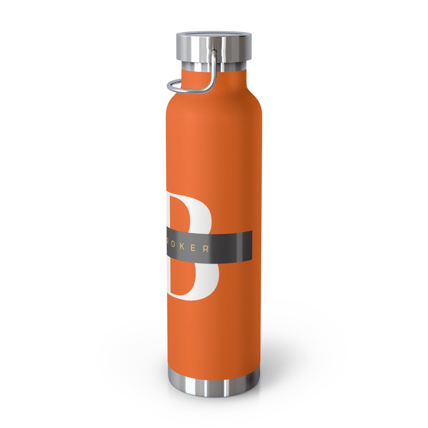 Elite Broker Copper Vacuum Insulated Bottle, 22oz